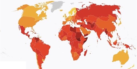 شاخص ادراک فساد 2025؛ ثبات نمره ایران و افت رتبه و نمره آمریکا