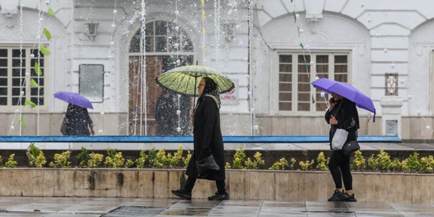 رگبار باران و وزش باد امروز در بیشتر استان‌های کشور/ ورود سامانه بارشی جدید از دوشنبه