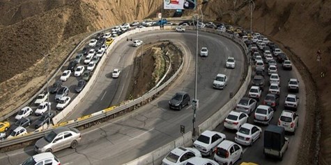 جاده چالوس یکطرفه شد/ترافیک سنگین در محورهای شمالی