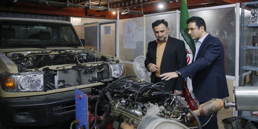 موفقیت ایران در ساخت موتور بنزینی ۶سیلندر