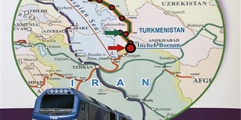 ۲ خط ریلی جدید بین ایران و ترکمنستان ساخته می‌شود