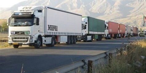 ترانزیت کالا از مرزهای زمینی به مرز 11 میلیون تُن رسید