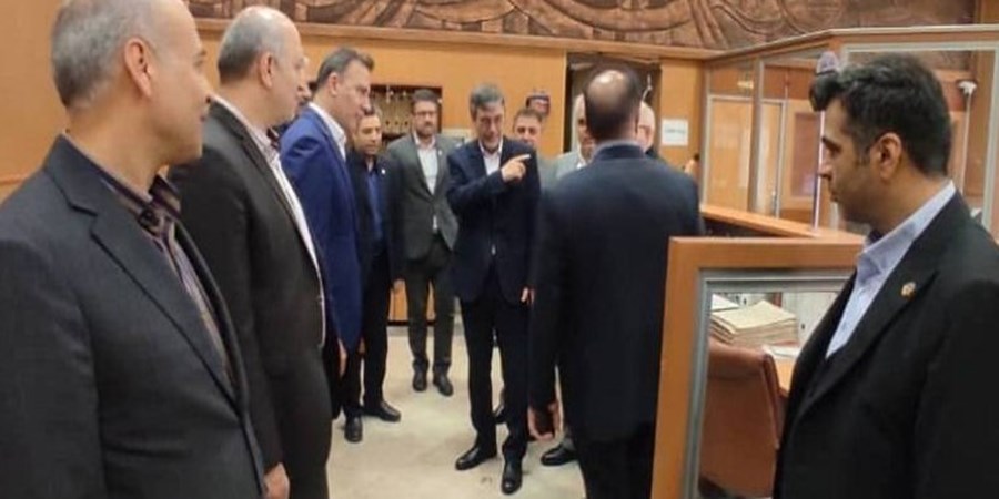 بازدید از شعبه تخصصی خسارت اتومبیل شهید مدنی تبریز