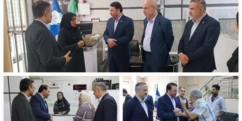 دیدار مدیرعامل بانک سپه با کارکنان، مشتریان و مسئولان استان هرمزگان