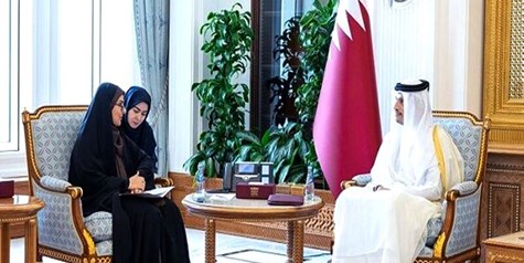 دیدار وزیر راه و شهرسازی با نخست وزیر قطر