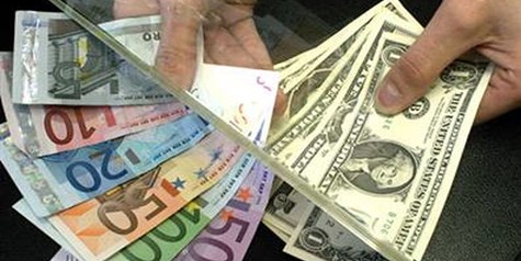 قیمت دلار و یورو در مرکز مبادله ارز و طلای ایران افزایشی شد