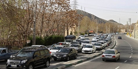 ترافیک سنگین در جاده چالوس/تردد روان در هراز و فیروزکوه